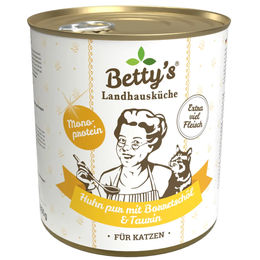 Betty's Landhausküche Katzenfutter Huhn 6x800g – Bild 1 von 1