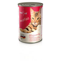 Produktbild von Bewi-Cat Meatinis Katzenfutter Geflügel für Adult mit hohem Fleischanteil 12 x 400g - 12 x 400 g