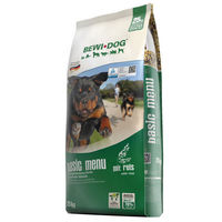 Produktbild von Bewi Dog Basic Menu Trockenfutter für erwachsene Hunde aller Größen ohne Weizen und Soja 25 kg - 25 kg