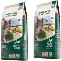 Produktbild von Bewi Dog Basic Trockenfutter für Hunde Adult weizenfrei 2 x 25 kg
