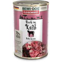 Produktbild von Bewi Dog Fleischkost für Hunde Adult mit Kalb 6x400g