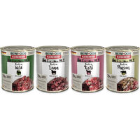 Produktbild von BEWI DOG Fleischkost Mixpaket für Hunde Adult 24x800g - 24 x 800 g