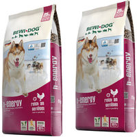 Produktbild von Bewi Dog H-Energy Trockenfutter Huhn für erwachsene Hunde ohne Weizen 2 x 25 kg