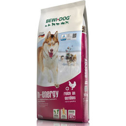 Bewi Dog H-Energy Trockenfutter Huhn für erwachsene Hunde mit hohem Aktivitätsniveau 25 kg - 25 kg – Bild 1 von 4