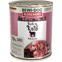 Produktbild von Bewi Dog Hunde-Fleischkost mit Kalb für erwachsene Hunde 6x800g