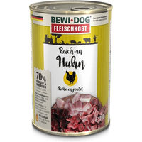 Produktbild von Bewi Dog Hundefleischkost Huhn für Adult 6x400g