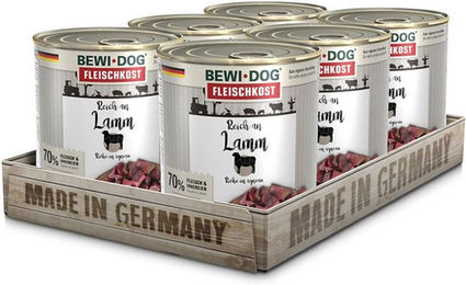 Bewi Dog Hundefutter Fleischkost mit Lamm in Stückchen – Bild 1 von 1