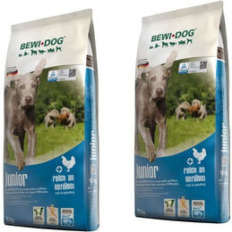 Bewi Dog Hundefutter Junior für große Rassen weizenfrei 2 x 12,5 kg – Bild 1 von 2