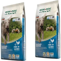 Produktbild von Bewi Dog Hundefutter Junior für große Rassen weizenfrei 2 x 12,5 kg
