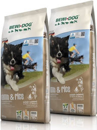 Produktbild von Bewi Dog Hundefutter Lamm und Geflügel mit Reis für alle Altersstufen 2x 12,5kg