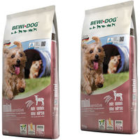 Produktbild von Bewi Dog Mini Sensitive Hundefutter Adult mit Lamm und Hirse 2 x 12,5 kg