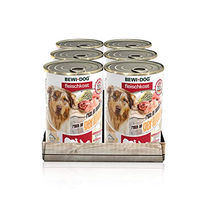 Produktbild von Bewi Dog Nassfutter für Hunde Geflügel getreidefrei mit Muskelfleisch und Innereien 6 x 800 g