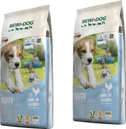 Bewi Dog Puppy Hundefutter für Welpen kleiner bis mittelgroßer Rassen zur Unterstützung von Wachstum und Immunsystem – Bild 1 von 2