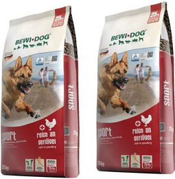 Bewi Dog Sport Hundefutter weizenfrei für aktive Hunde 2 x 25 kg – Bild 1 von 2