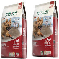 Produktbild von Bewi Dog Sport Hundefutter weizenfrei für aktive Hunde 2 x 25 kg