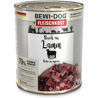 Produktbild von Bewital Hundefutter Adult Lamm Stückchen Getreidefrei 800 g - 6 x 800 g