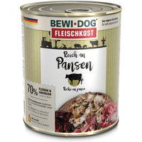 Produktbild von Bewital Hundefutter Adult Rinderfleischkost mit Pansen Stückchen in Sauce getreidefrei 800g - 800 g