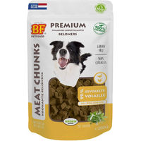 Produktbild von BF Petfood Meat Chunks Belohnungssnack Lamm 3 x 200 g