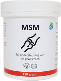 Produktbild von Biestwinkel MSM 100% pur Gelenk-Supplement für Hunde und Katzen 150 g