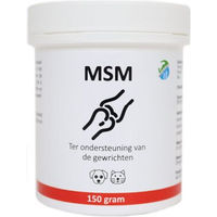 Produktbild von Biestwinkel MSM 100% pur Gelenk-Supplement für Hunde und Katzen 150 g