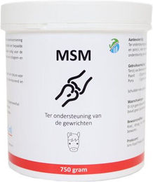 Produktbild von Biestwinkel MSM 100% Puur für Pferde zur Unterstützung der Gelenke 750 g
