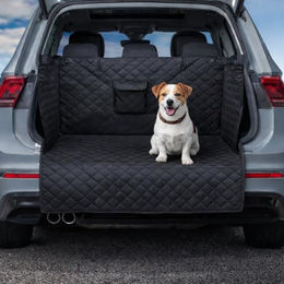 BigDean Premium Kofferraumschutzmatte für Hunde mit Seiten- und Stoßstangenschutz aus wasserabweisendem Oxford-Gewebe – Bild 1 von 13