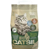 Produktbild von Bio-Catsil Katzenstreu unparfümiert Pflanzenstreu 8 l (ca. 4 kg) - 4 kg
