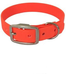 Produktbild von bio-leine Biothane Halsband waterproof orange 52-62cm