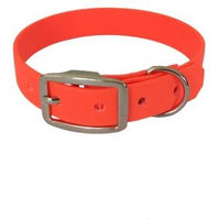 Produktbild von bio-leine Biothane Halsband waterproof orange 52-62cm
