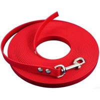 Produktbild von bio-leine Biothane Schleppleine rot 12 m für Hunde mittlerer Rassen waterproof - 12 m