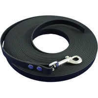 Produktbild von bio-leine Biothane Schleppleine wasserfest schwarz 15 m - 15 m