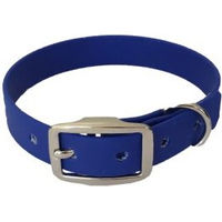 Produktbild von bio-leine Hundehalsband aus Biothane dunkelblau waterproof