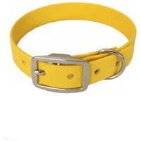 Produktbild von bio-leine Hundehalsband aus Biothane in Gelb waterproof