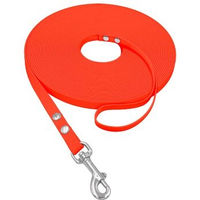 Produktbild von bio-leine Mini Schleppleine aus Biothane für Hunde bis 8kg Orange 20 m - 20 m