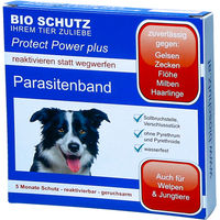Produktbild von Bio Schutz Parasitenband Protect Power Plus Hund Halsband gegen Zecken und Milben reflektierend - 1 Stk.