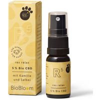 Produktbild von BioBloom 5% Bio CBD Öl für Hunde zur Beruhigung