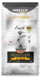 Biofeed Euphoria Fresh Turkey Monoprotein Trockenfutter für Welpen mittelgroßer und großer Rassen 12kg – Bild 1 von 1