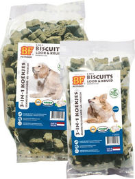 Biofood 3 in 1 Bio Funktionssnack Kekse gegen Floh und Zecke für Hunde glutenfrei vegan 500 Gramm – Bild 1 von 3