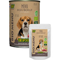 Produktbild von Biofood Organic Menu Rind Bio Hundefutter 15 x 150 g