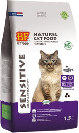 Biofood Sensitive Katzenfutter Huhn und Lachs getreidefrei 1,5 kg – Bild 1 von 3