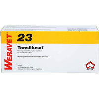 Produktbild von Biokanol Tonsillusal 23 vet 20 x 2 ml Ampullen
