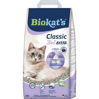Produktbild von Biokat's Classic 3in1 Extra Katzenklumpstreu unparfümiert 2 x 14 l - 2 x 14 l