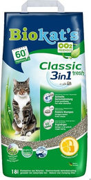 Biokat's Classic 3in1 Fresh Katzenstreu Frühlingsduft 18 l - 18 l – Bild 1 von 10