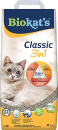 Biokat's Classic 3in1 Katzenstreu unparfümiert 10 l - 10 l – Bild 1 von 7