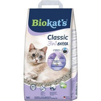 Produktbild von Biokat's Classic 3in1 Klumpstreu mit Aktivkohle 2x14 l - 2 x 14 l