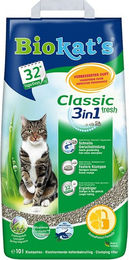 Biokat's Classic Fresh 3in1 Klumpende Katzenstreu Frühlingsduft 10 l - 10 l – Bild 1 von 10