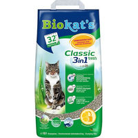 Produktbild von Biokat's Classic Fresh 3in1 Klumpende Katzenstreu Frühlingsduft 10 l - 10 l