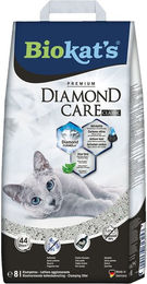 Biokat's Diamond Care Classic Katzenstreu mit Aktivkohle und Aloe Vera 8 l - 8 l – Bild 1 von 13