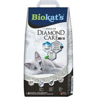 Produktbild von Biokat's Diamond Care Classic Klumpstreu mit Aktivkohle 2x10 l