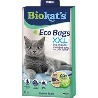 Produktbild von Biokat's Eco Bags XXL Hundekotbeutel Bunt 12 Stück